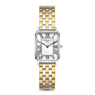 Parte Di Me Elegante Zilveren Chronograaf Horloge - Dames - Accessoires - Veelkleurig - Maat: ONE Size