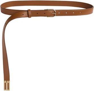 Victoria Beckham Dorian B Finite Belt in Dark Tan at Nordstrom, Size X-Small