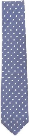 Barba Cravatta Classica a Pois 7.5 - - Accessories - Uomo - Blu - ONE SIZE