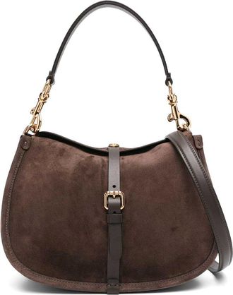 Etro Brown Suede Tote Bag