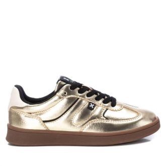 Xti Womens Trainer Sneakers In Gold