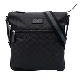 Gucci Pre-owned Cross Body Bags, female, Black, Size: ONE SIZE Pre-owned Vintage Nylon Cross Body Bag