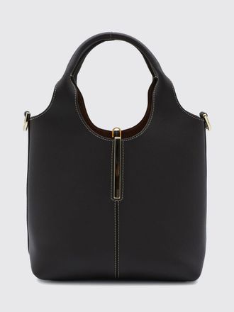 Tod's Mini Handbag in Smooth Calf Leather with Removable Shoulder Strap
