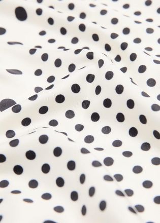 Mango Foulard raso quadri grezzo - Donna - Taglia unica - MANGO