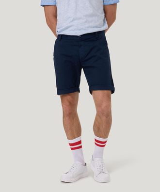 Pioneer Authentic Jeans Chinoshorts LENNY chino shorts, Herren, Gr. 30, N-Gr, blau (night sky), Web, Obermaterial: 98% Baumwolle, 2% Elasthan, PIONEER AUTHENTIC JEANS, unifar