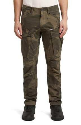 G-Star Rovic 3D Regular Fit Tapered Cargo Pants in Wren Gd Border Camo at Nordstrom, Size 30 X 32
