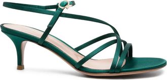 Gianvito Rossi Sandalen met gekruiste bandjes - Groen