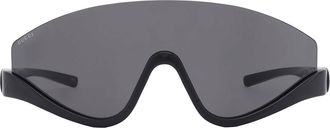 Gucci Grey Shield Ladies Sunglasses GG1650S 001 99