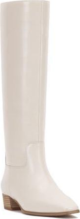Vince Camuto Pavla Knee High Boot in Coconut Cream at Nordstrom Rack, Size 8.5 Wide Calf