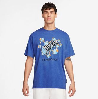 Nike Mens M90 HBR SEGB T-Shirt - Blue/Multi Size 3XL