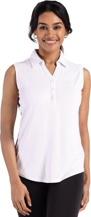Cutter & Buck Forge Eco Stretch Recycled Womens Sleeveless Polo