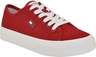 Tommy Hilfiger Aressa Sneaker in Medium Red at Nordstrom, Size 6.5