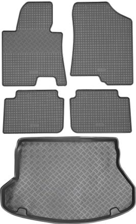 OEM Hyundai I30 Ii Kombi De 2012 A 2016. Juego De Alfombrillas De Goma Para Coche Y Alfombrilla Para Maletero
