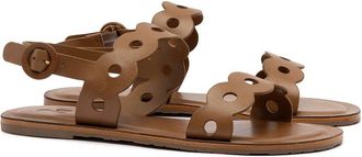 Larroude Larroudé Florence Leather Sandal