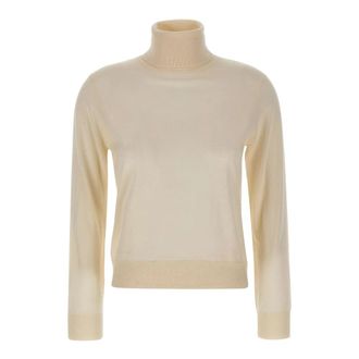 KANGRA Coltrui - Dames - Coltruien - Beige - M - Wol - Truien & Vesten