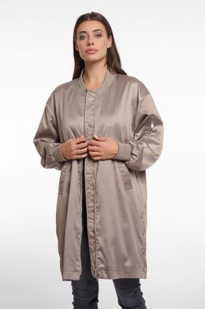 Rino&Pelle Langjacke RINO & PELLE SUKI, Damen, Gr. 36, schwarz desert, Web, Obermaterial: 95% Polyester, 5% Elasthan. Futter: 100% Polyester, unifarben, regular 