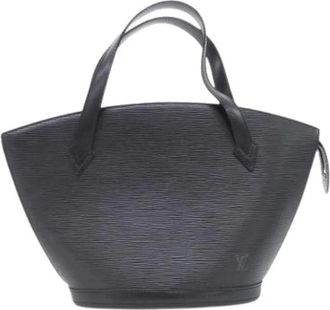 Louis Vuitton Pre-owned Handbags, female, Black, Size: ONE SIZE Pre-owned Saint Jacques Handbag