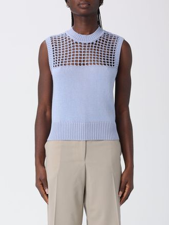 A|X Armani Exchange Top in maglia di cotone a rete Armani Exchange