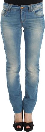 John Galliano Wash Cotton Blend Slim Fit Womens Jeans