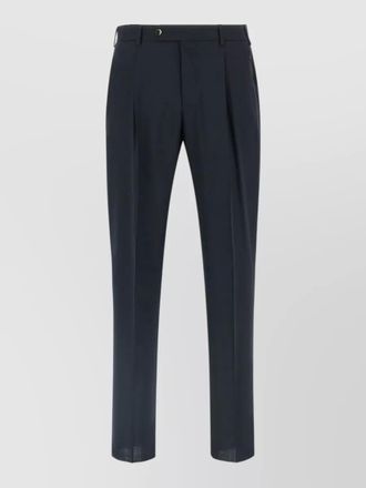 Pantaloni Torino union front pleat trousers belt loops