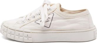 Prada Sneakers con lacci - Bianco