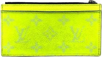 Louis Vuitton Pre-owned Wallets, male, Yellow, Size: ONE SIZE Pre-owned Fabric Wallet