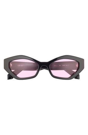 Off-white Hilo Cateye Sunglasses in Black Pink at Nordstrom Rack