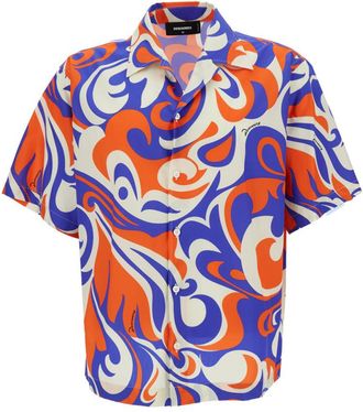 Dsquared2 Multicolor Relaxed Shirt