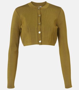 Galvan Atalanta cropped cardigan