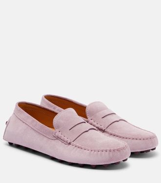 Tod's Gommino suede driving shoes
