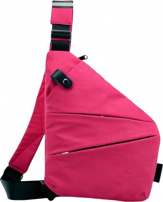 Generic Anti-Theft Crossbody Bag for Secure Travel, Unisex Sling Sash Design for Hands-Free Convenience