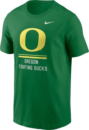 Nike Oregon Sideline Nike Mens Dri-FIT College T-Shirt in Green | 02ET30DUON-ZK0