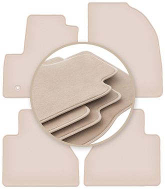 OEM Alfombrillas Beige Premium Para Ford Tourneo Connect Kombivan 2013-2017
