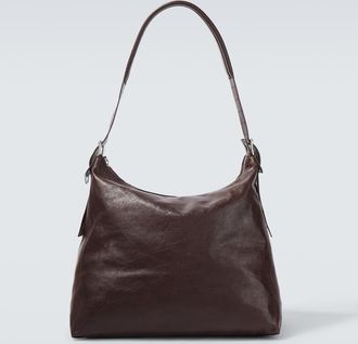 Christophe Lemaire Borsa a spalla in pelle con cintura