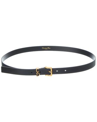 Dior Saddle Loop Leather Belt