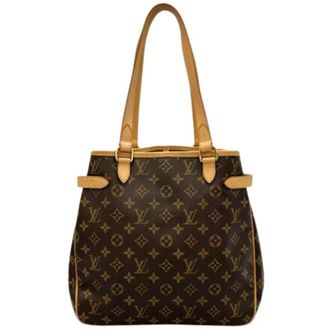 Louis Vuitton Pre-owned Tote Bags, female, Brown, Size: ONE SIZE Pre-owned Monogram Canvas Tote