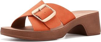Los Cabos Alegro Womens Sandals Tangerine : EU 40 (US Womens 9.5-10) M, Faux Leather