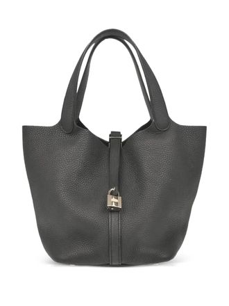 Hermès 2020 Picotin 22 clemence lock handbag - Blue