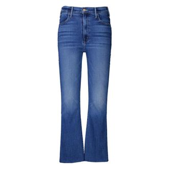 Mother Boot-cut Jeans, female, Blue, Size: W26 Ankle Fray Jeans in Blue