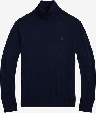 Polo Ralph Lauren Merinowoll-Feinstrickpullover mit Rollkragen Pony