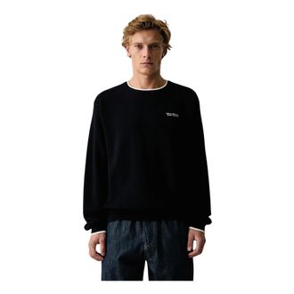 A|X Armani Exchange Jersey de cuello redondo - Knitwear - Hombre - Azul - XS