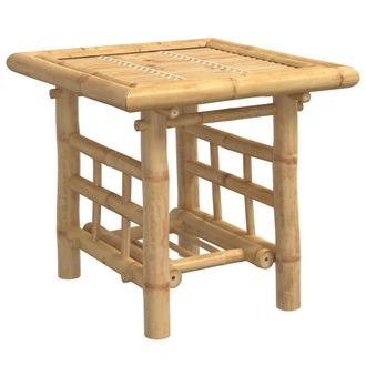 vidaXL Mesa De Centro De Bamb&uacute; 45x45x45 Cm Vidaxl