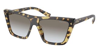 Prada PR 21ZSF Asian Fit 7S00A7 Womens Sunglasses Tortoiseshell Size 56