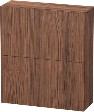 Duravit Armario Duravit L-cube 700x243x800mm Nogal Oscuro