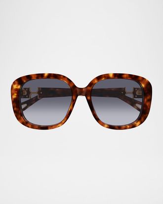Chloé Round Acetate Sunglasses