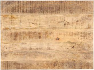 vidaXL Piano Tavolo in Legno Massello di Mango 25-27 mm 90x60 cm - Vidaxl
