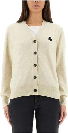 Isabel Marant Karina Cardigan - Dames - Truien - Wit - Maat: XS Katoen