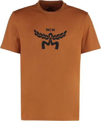 MCM Cotton Crew-neck T-shirt