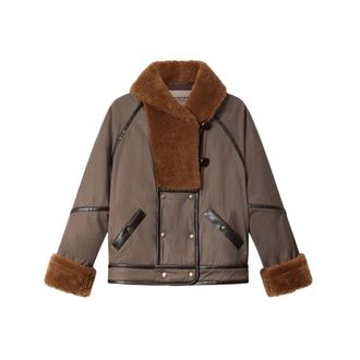 Isabel Marant Dames, Jassen, Bruin, Maat: 2XS Katoen