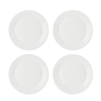 Royal Doulton 1815 Pure Plate 11.4in White, Set of 4